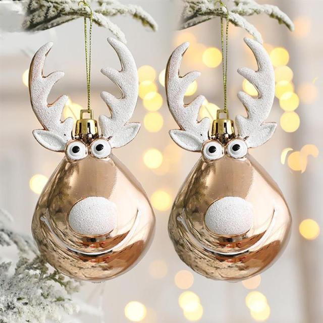 Reindeer Christmas Balls Ornaments