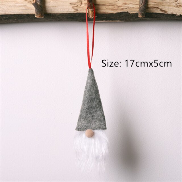 Christmas Placemats Non Slip Heat-Resistant Table Mats Forest Man Xmas
