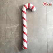 Christmas Decoration Inflatable Canes Lollipop Balloon