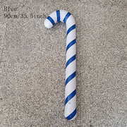 Christmas Decoration Inflatable Canes Lollipop Balloon