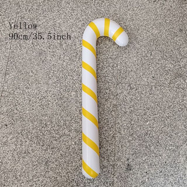 Christmas Decoration Inflatable Canes Lollipop Balloon
