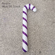 Christmas Decoration Inflatable Canes Lollipop Balloon