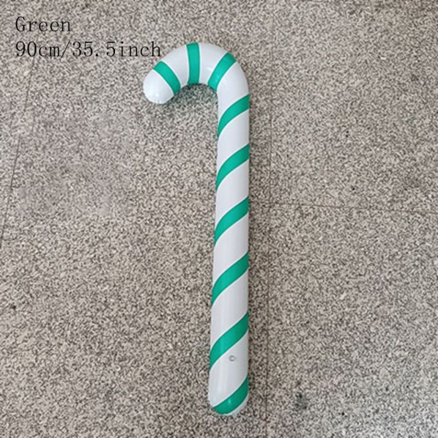 Christmas Decoration Inflatable Canes Lollipop Balloon