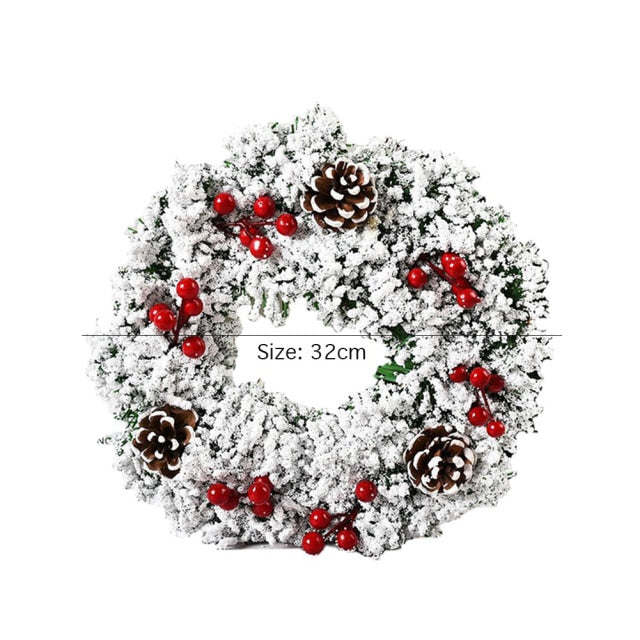 30-45cm Autumn Themed Wreath Christmas Decor - Christmas Trees USA