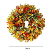 30-45cm Autumn Themed Wreath Christmas Decor - Christmas Trees USA