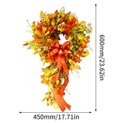 30-45cm Autumn Themed Wreath Christmas Decor - Christmas Trees USA