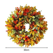 30-45cm Autumn Themed Wreath Christmas Decor - Christmas Trees USA