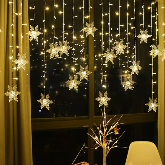 3.5m Snowflake LED Light Christmas Tree Decorations - Christmas Trees USA
