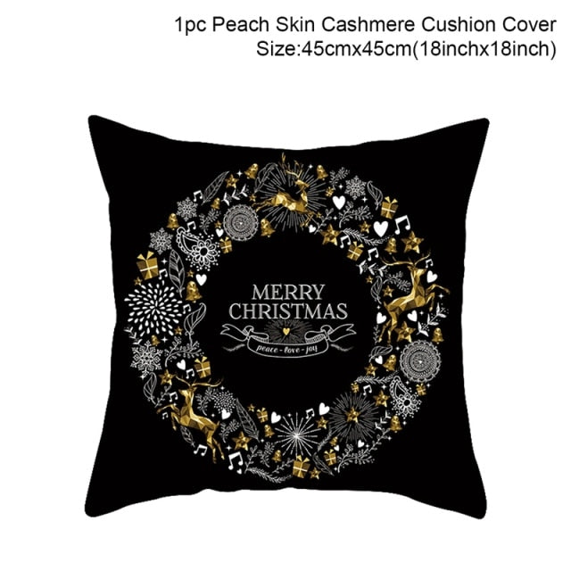 Merry Christmas Colorful Pillowcases