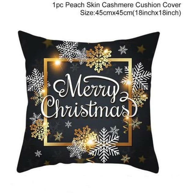 Merry Christmas Colorful Pillowcases