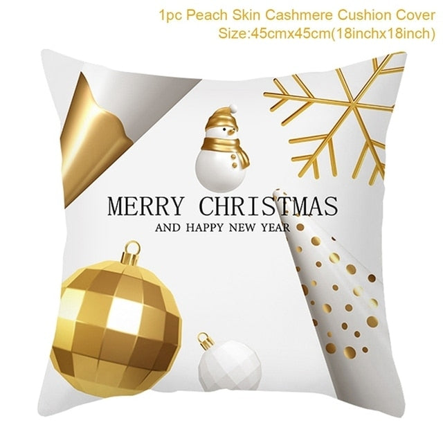 Merry Christmas Colorful Pillowcases