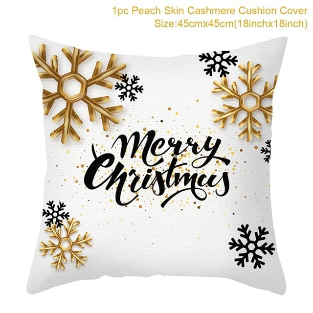 Merry Christmas Colorful Pillowcases