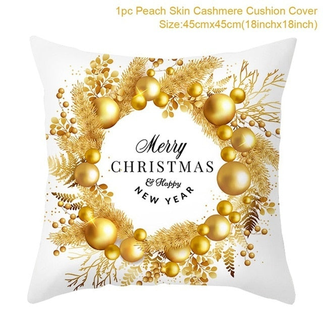 Merry Christmas Colorful Pillowcases