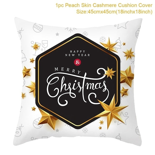 Merry Christmas Colorful Pillowcases