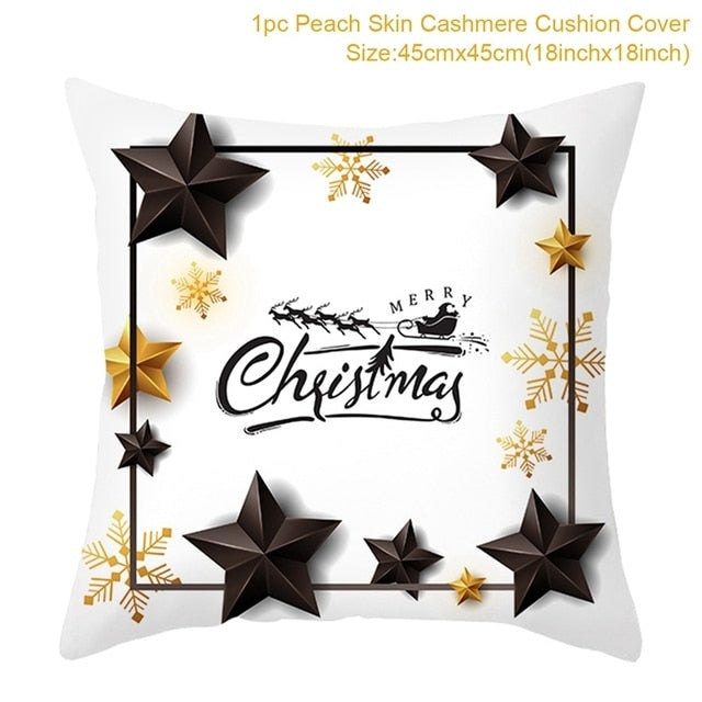 Merry Christmas Colorful Pillowcases