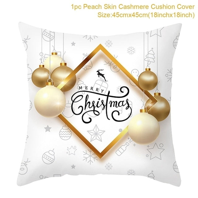 Merry Christmas Colorful Pillowcases