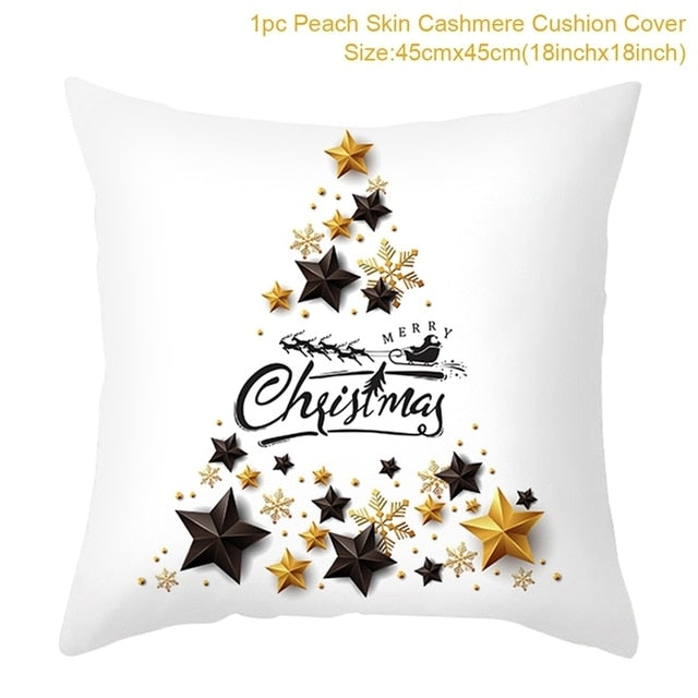 Merry Christmas Colorful Pillowcases