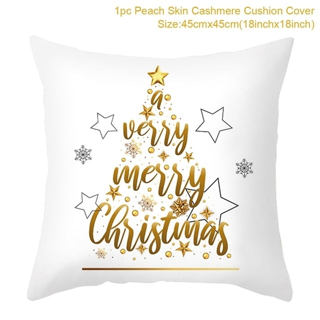 Merry Christmas Colorful Pillowcases