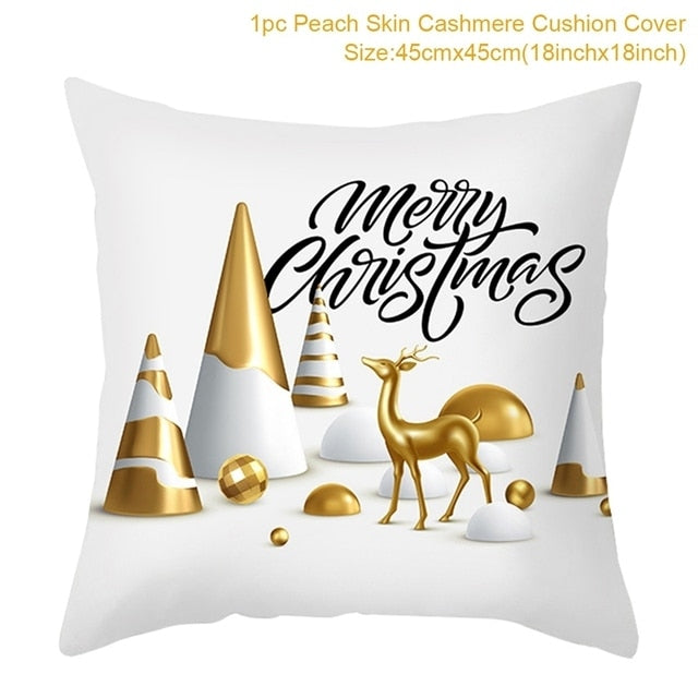 Merry Christmas Colorful Pillowcases