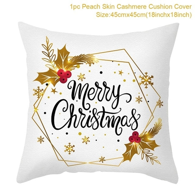 Merry Christmas Colorful Pillowcases