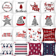 Christmas Themed Colorful Pillowcase