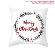 Christmas Themed Colorful Pillowcase