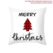 Christmas Themed Colorful Pillowcase