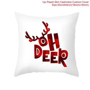 Christmas Themed Colorful Pillowcase