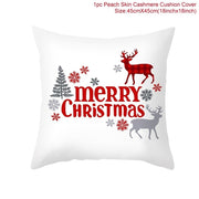 Christmas Themed Colorful Pillowcase