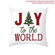 Christmas Themed Colorful Pillowcase