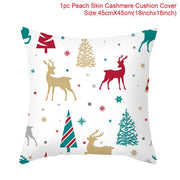Christmas Themed Colorful Pillowcase