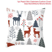 Christmas Themed Colorful Pillowcase