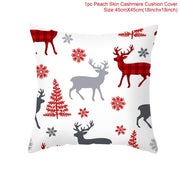 Christmas Themed Colorful Pillowcase
