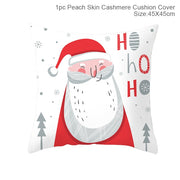 Christmas Themed Colorful Pillowcase