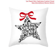 Christmas Themed Colorful Pillowcase