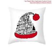 Christmas Themed Colorful Pillowcase