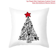 Christmas Themed Colorful Pillowcase