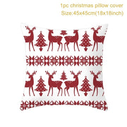 Christmas Themed Colorful Pillowcase