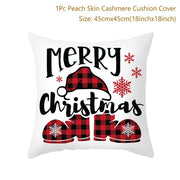 Christmas Themed Colorful Pillowcase