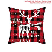 Christmas Themed Colorful Pillowcase