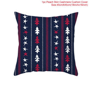 Christmas Themed Colorful Pillowcase