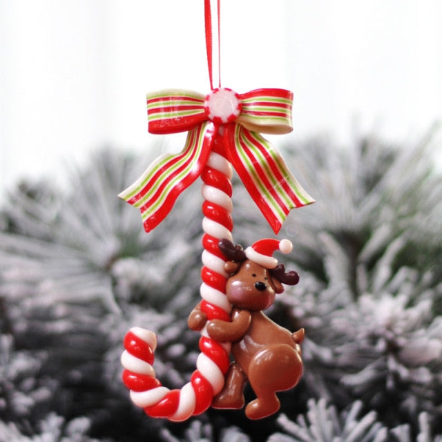Christmas Decoration Inflatable Canes Lollipop Balloon