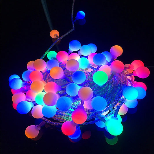 3M Led Colorful Ball Light Christmas Lights - Christmas Trees USA