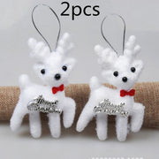 Christmas Decoration Bar Top Ribbon Garlands