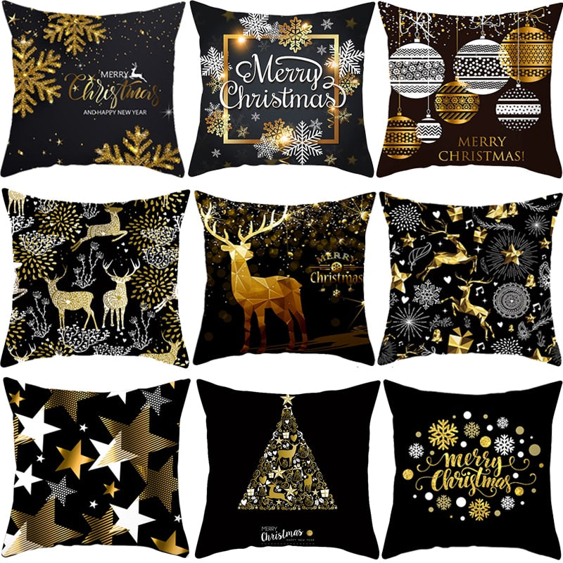 Merry Christmas Colorful Pillowcases