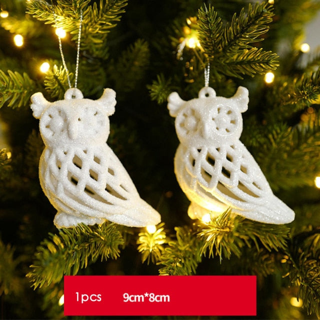 3D DIY Mini Christmas Tree Pendants heels