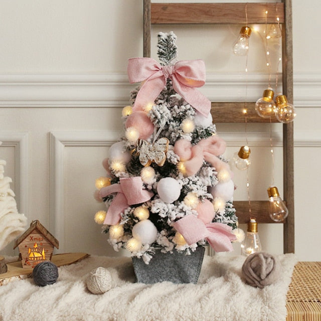 Decoration Artificial White Snow Christmas Tree - Christmas Trees USA