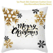 Christmas Themed Colorful Pillowcase