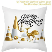 Christmas Themed Colorful Pillowcase