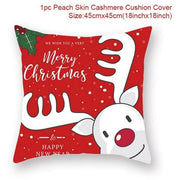 Christmas Themed Colorful Pillowcase